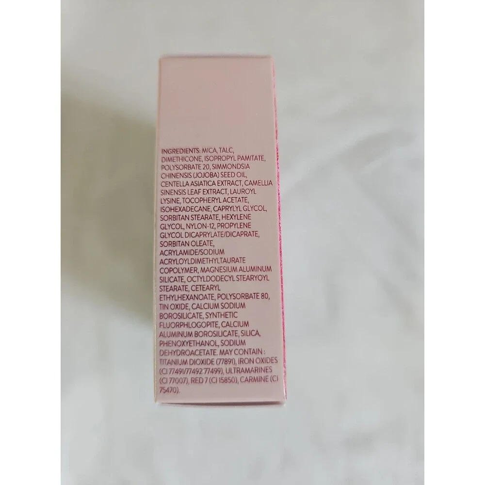 New Laura Geller Baked Blush-Brighten Marbleized Blush Pink Buttercream